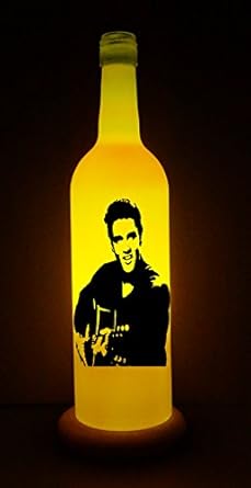 Kavi The Poetry-Art Project in 2535EP Elvis Bottle Night Lamp (Yellow)