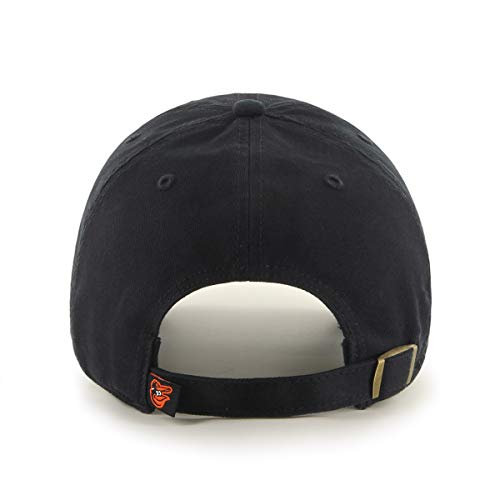 Mlb Baltimore Orioles '47 Clean Up Adjustable Hat, Black, One Size #TOP2