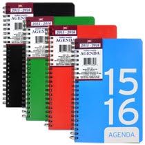 2015-16 Student Weekly Monthly Planner/calendar/organizer/agenda Assorted Color
