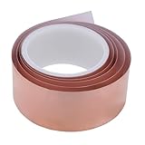 粘着シールドテープ両面導電性銅テープエレキギター銅箔ギターアクセサリー両面導電性銅