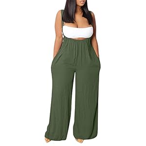 Generic Dungarees Ciążowe Oliwkowe Plus Size