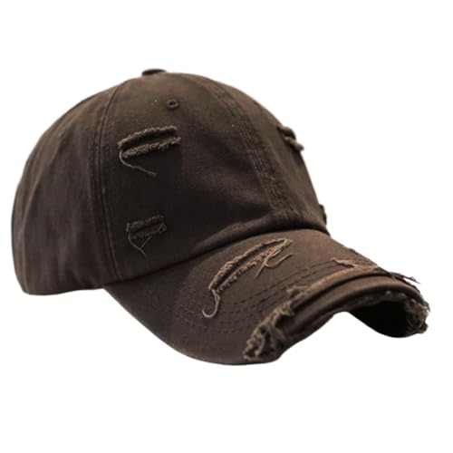 Chapeau soleil plage respirant et casquette de baseball trouée unisexe