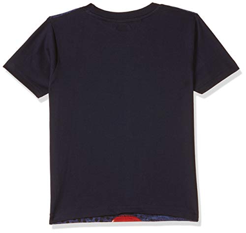 Image of Girl's Regular fit T-Shirt (ESOJG19MS27TOP Navy 2-3 Years)