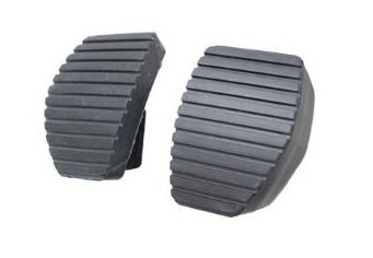 FEILIDAPARTS 2 Pcs Clutch & Brake Pedal Rubber compatible with compatible with Peugeot 207/307/308/407/508/1007