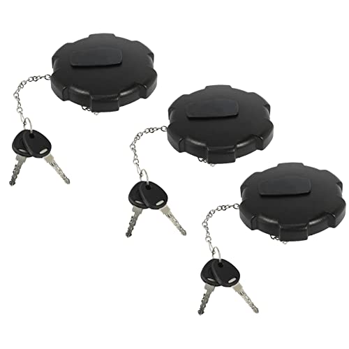 Bouchon d'essence pour camion anti-siphonnage couvercle réservoir avec clé lot de 3 pièces