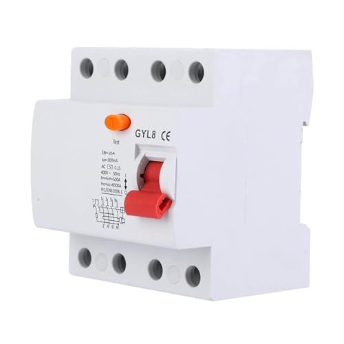 Disyuntor inteligente automático de corte tetrapolar AC400V 63A eficaz 7