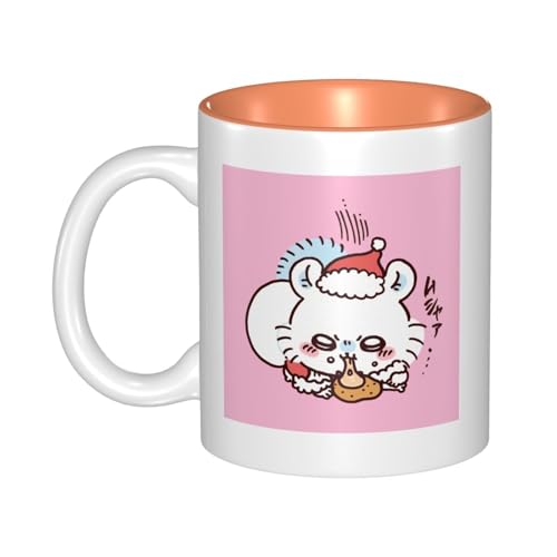 マグカップ ちいかわ モモンガ コーヒーカップ 陶磁器 ミルクコップ おしゃれ 持ちやすい 耐熱 耐冷 人気 かわいい プレゼント 母の日 記念日 電子レンジ対応 330ml