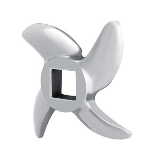 Meat Grinder Knife Easy to Change Meat Grinder Stainless Steel Mincer Kitchen for Home Restaurant (12#)