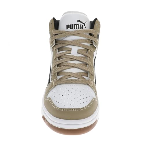 Image of PUMA Rebound Layup SL Men's Sneaker, 10 D(M) US, Oak-Black-White-Gum