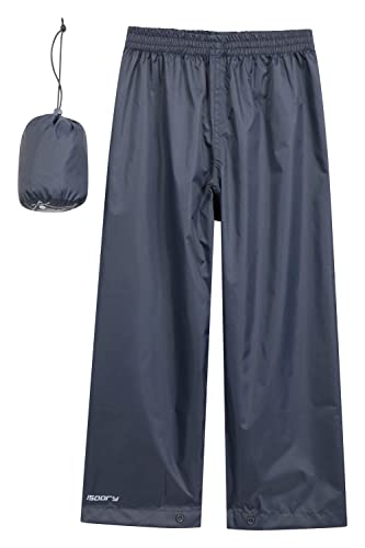 Mountain Warehouse Pakka Kids Waterproof Rain Pants -For Boys & Girls Navy 13 Years #TOP4