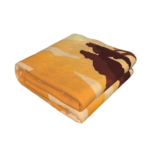 Couverture de climatisation éléphant girafe 203x152 cm pour lit - 3