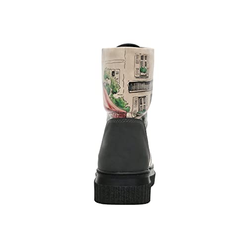 DOGO Vegane Damen Future Boots Stiefeletten - La Vie Parisienne 37