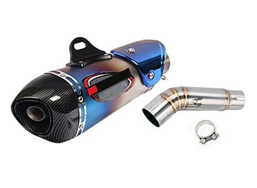 Tuyau d'échappement modifié Suzuki GSX-S 750 libérant le flux des gaz