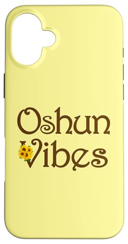Oshun Vibes Orishas Goddess Oxum Ifa Yoruba Religion Gift �X�}�z�P�[�X iPhone 16 Plus �p