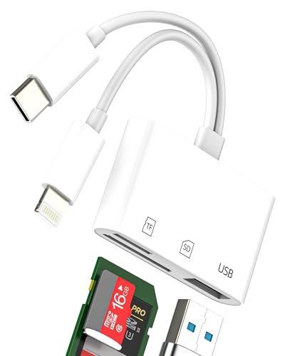 【Velocità di trasferimento elevata】Trasferisci dati con una velocità fino a 30 MB/s per una copia rapida di file e media dalla scheda al dispositivo.(Nota! Questo lettore di schede non può leggere due slot per schede contemporaneamente. Questo può impedire interferenze tra i dispositivi e garantire una trasmissione stabile dei dati. La velocità di lettura specifica dipende dalla scheda di memoria!)