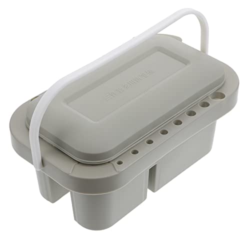 Angoily Paint Brush Bucket Multifunctional Artist Brush Washer Mixing Plate for Artists Boys and Girls Beginners