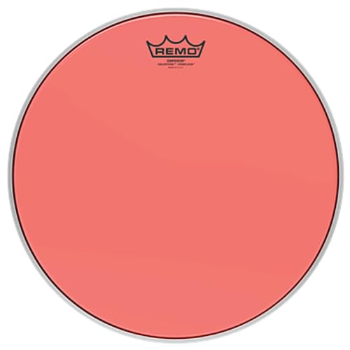 Remo Emperor Colortone Crimplock Red Tenor, Drumhead 6"