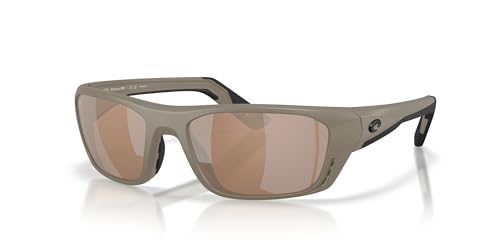 Image of Costa Del Mar Sunglasses for Men-WhitetipPRO Mens Polarized Sunglasses 580G | Polarized Fishing Glasses with UV Protection - Costa Sunglasses for Boating, Beach & Driving - 580G, 57