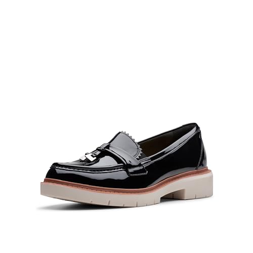 Clarks Collection Women's Westlynn Bella Loafer, Black Patent, 9.5 M US by Clarks - Used condition - US$23.72