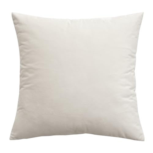 Image of Miulee Velvet Soft Soild Decorative Square Throw Pillow Covers Set Cushion Case for Sofa Bedroom Car 24 x 24 Inch 60 x 60 Cm