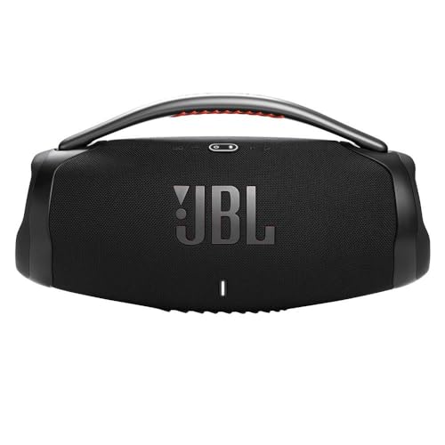 JBL Caixa de Som, Boombox 3, Bluetooth, À Prova D'água e Poeira - Preto