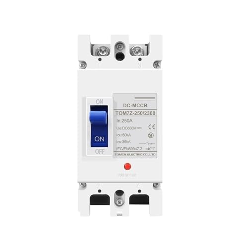 Disjoncteur moulé pour panneaux solaires empêchant les surcharges de courant