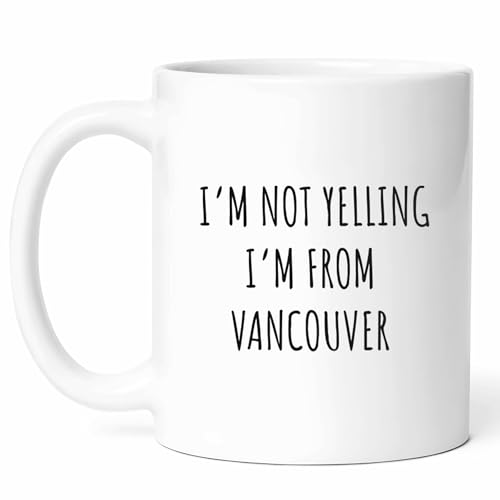 Funny Vancouver Mug - Northwest Cityscape Coffee Cup 11oz