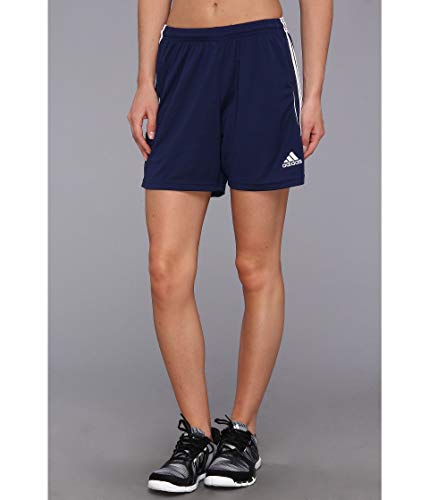 Adidas Performance Women's Squadra Shorts, Medium, Dark Blue/White