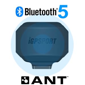 IGPSPORT SPD70 Geschwindigkeitssensor – Bluetooth/ANT+, 300 H Akku, Wasserdicht, Ohne Magnet