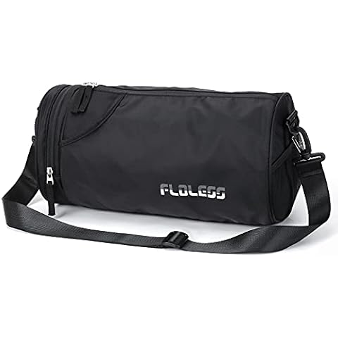 Small Sports Gym Bag for Women with Wet Pocket Waterproof, Workout Bags for Gym Women,Exercise Beach Yoga Dance Bag, A-Black, XXS Cover