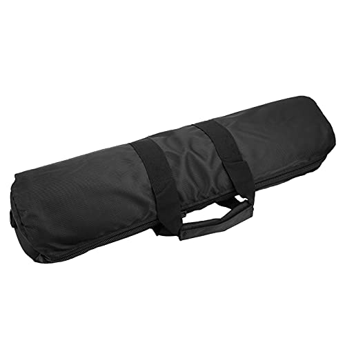 Black Nylon Tripod Transport Bag – Reinforced Photographic Equipment Protective Shoulder Bag (55cm*12cm)