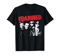 Official Licensed Merchandise for The Damned Lightweight, Classic fit, Double-needle sleeve and bottom hem. Lightweight, Classic fit, Double-needle sleeve and bottom hem