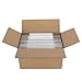 ZxeluPapr 50 Pack 9x6x2 Shipping Boxes, White Corrugated Cardboard Packaging Box for Small Business