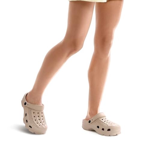 Image of Beslip Comfortable Garden Clogs for Women and Men with Medium Arch Support | Waterproof Slip-Resistant Sandals, Lightweight EVA Slip-On Shoes for Indoor Outdoor