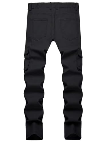 Men's Jeans Slim Fit Casual Distressed Denim Pants2