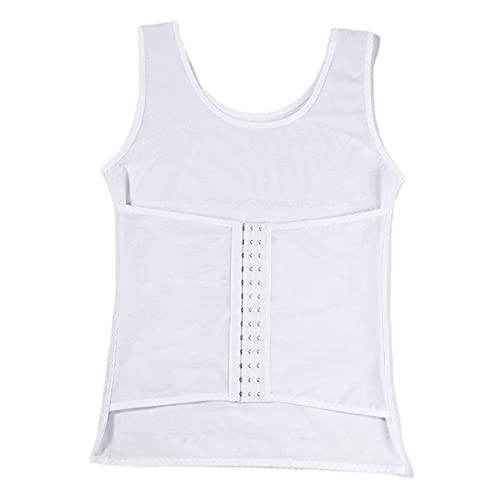 Débardeur amincissant pour hommes avec crochets réglables pour un effet ventre plat immédiat
