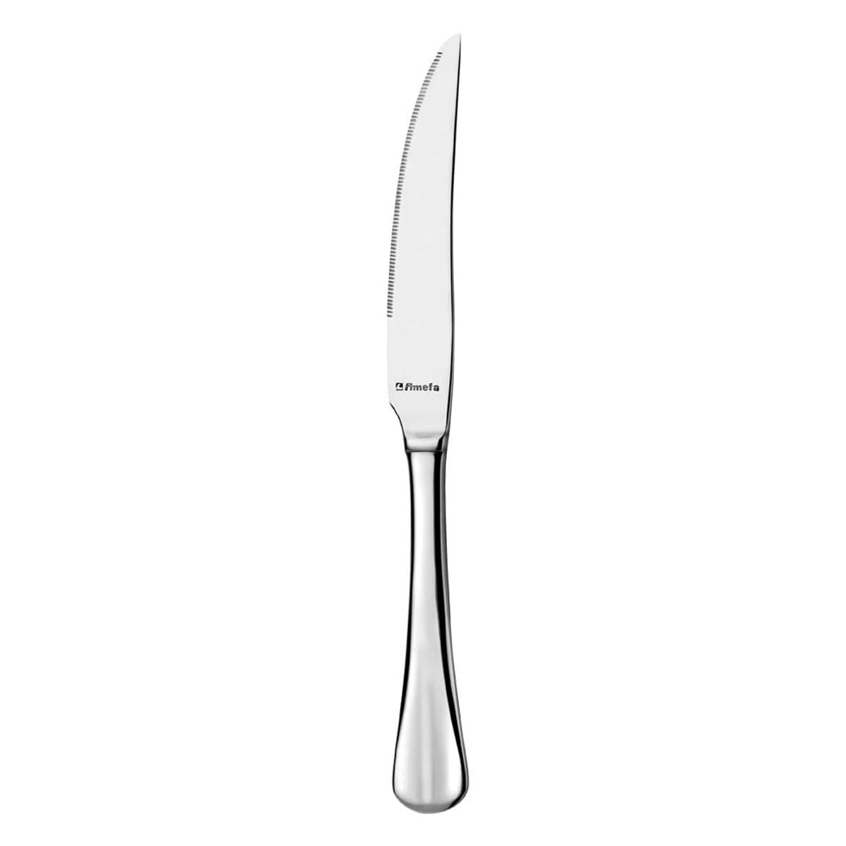 Amefa Set de 12 Cuchillos Chuleteros Inox Baguette de Acero Inox