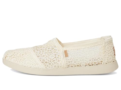 Image of TOMS Women's Alpargata Plus Slip On Espadrille, Textile Upper, Relaxed Fit, CloudBound Insole, Stretchy Easy On and Off