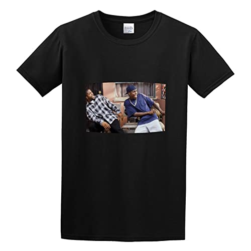 Photo de Badon Ice Cube Chris Tucker Damn Friday Funny Debo Smokey Movie Film Weed Mens Round Neck Cotton T Shirts Size L