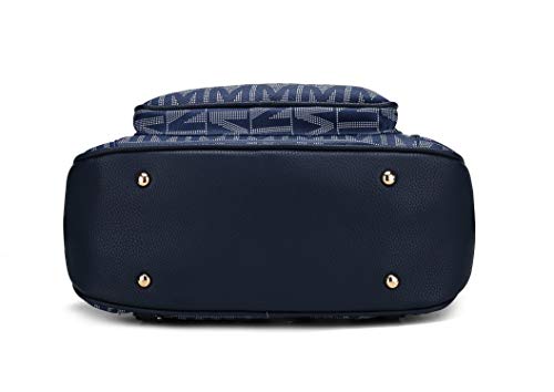 MKF Backpack Purse for Women & Teen Girls – PU Leather Top-Handle Ladies Fashion Travel Pocketbook Bag – Daypack