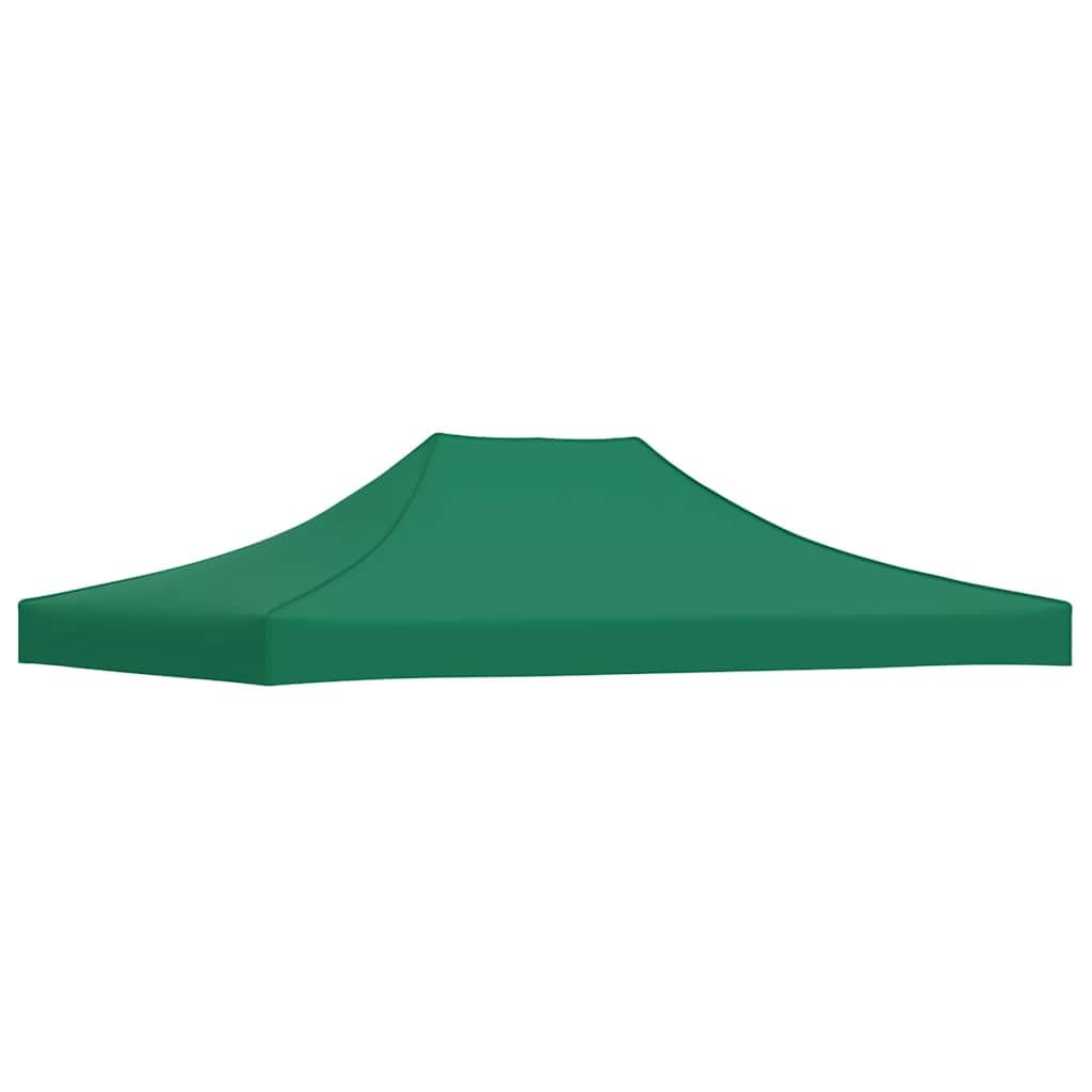 vidaXL Party Tent Roof 4x3 m Green 270 g/m²
