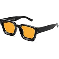 SHEEN KELLY Retangle Grueso Con Robusto Rectángulo Gafas De Sol