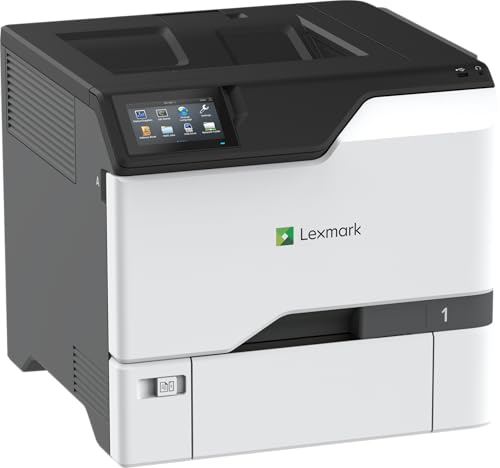 Image of Lexmark CS735de Color Laser Printer, Wireless connectivity, Intelligent Storage Drive Available, Ethernet, Energy Star, 4.3-inch Color Touch Screen and Print Resolution at 1200 x 1200 dpi.(47C9100)