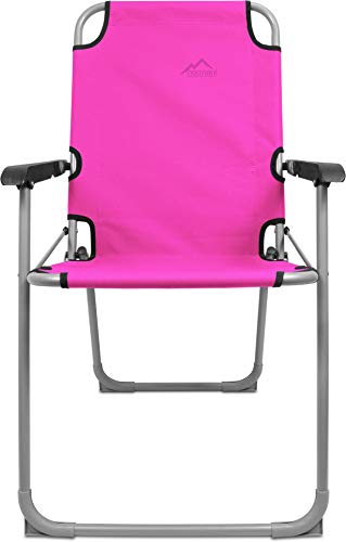 normani 1 or 2 Outdoor Folding Chairs, Camping Chair, Fishing Chair with Armrests - Image 3