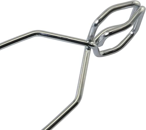 meetoot 4pcs steel wire test tube clamp 145mm fit for 5-40mm tube for laboratory experiment testing holder tool