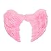 Produktbild Boland - Flügel für Engel Kostüme, Accessoire für Fasching oder Mottoparty, Faschingskostüme, Weihnachten, Rosa