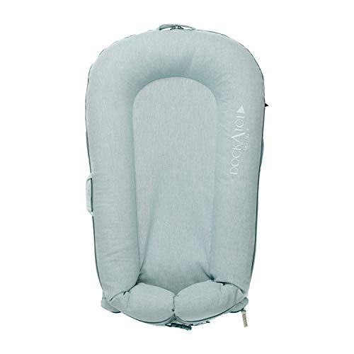 DockATot Deluxe+ デラックス ベビーベッド ベッドインベッド 添い寝 ポータブル ベビーベッド クーファン Marine Chambray Deluxe+ DAT7220