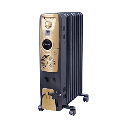Orpat OOH-9F Plus 2500-Watt Oil Heater (Black) : Amazon.in: Home u0026 Kitchen