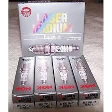 New NGK Laser Iridium Spark Plug ILFR6GE, 4212 Set of 4 Spark Plugs