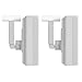 (2 Pack) Adjustable Speaker Wall Mount for Bose Speaker Mount, Ceiling & Wall Mount for Bose UB-20, UB-20 Series II, WB-50 II, Lifestyle Series, Soundtouch Series, Cinemate, Acoustimass Series White